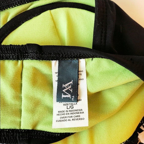 NWOT large tribal print bikini top - Picture 4 of 4